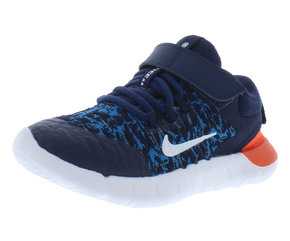 Nike Free Rn 2021 Ac Baby Boys Shoes Size 4, Color: Blue/White/Orange