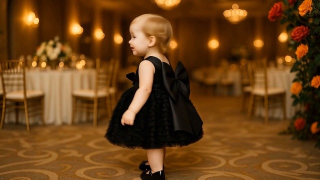 3 6 month black dress Plus Size Midnight Sparkle Dress