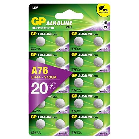 Piles LR44 AG13 - GP Extra Cover