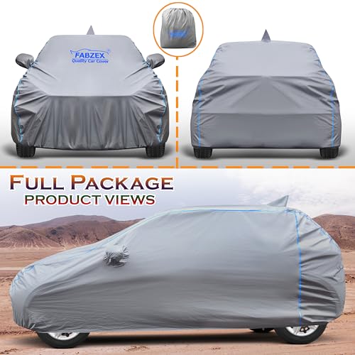 Image of Waterproof Car Cover Compatible with Toyota Innova Hycross Ultimate Protection from Street Dogs & Monkeys | Scratch-Proof, Tear-Resistant, All-Weather Shield