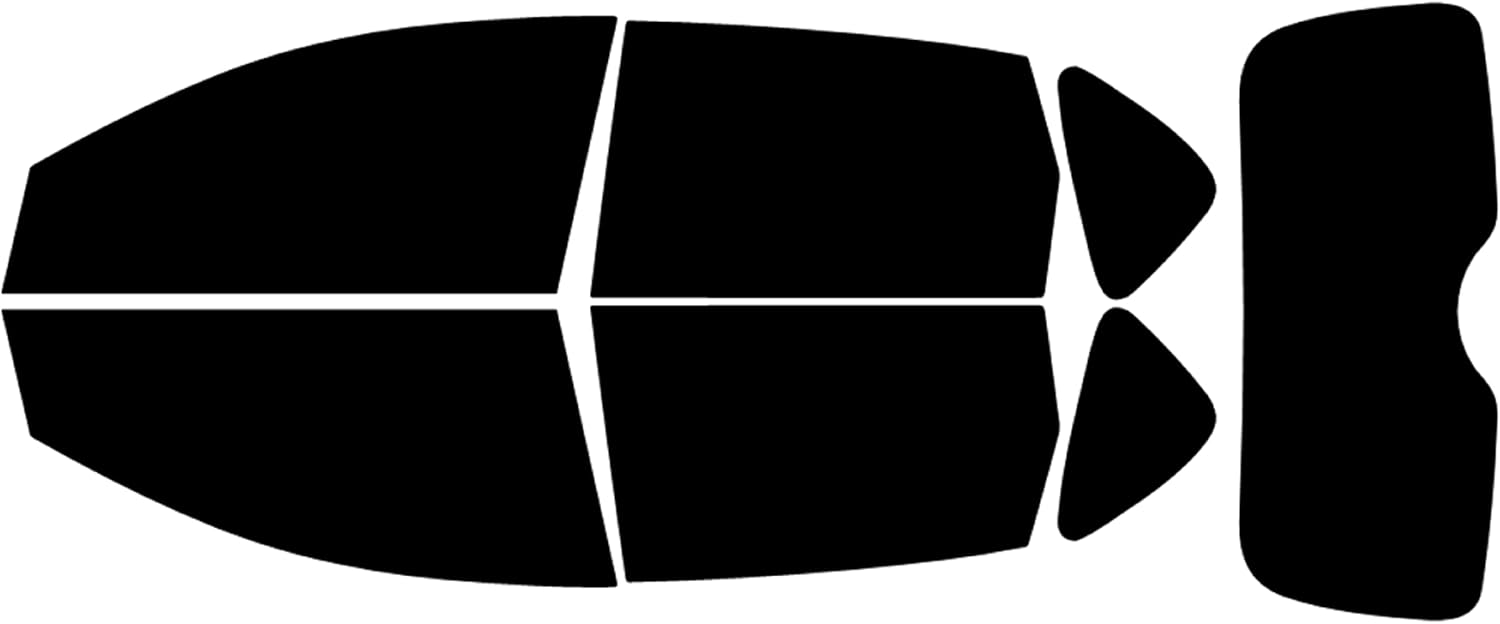 Trueline Automotive Precut Car Window Tint Compatible with Honda CRV 2012-2016 - 20% All Side and Back Windows - Window Tint Film - Pre Cut Window Tint for Car Windows - Tint Kit