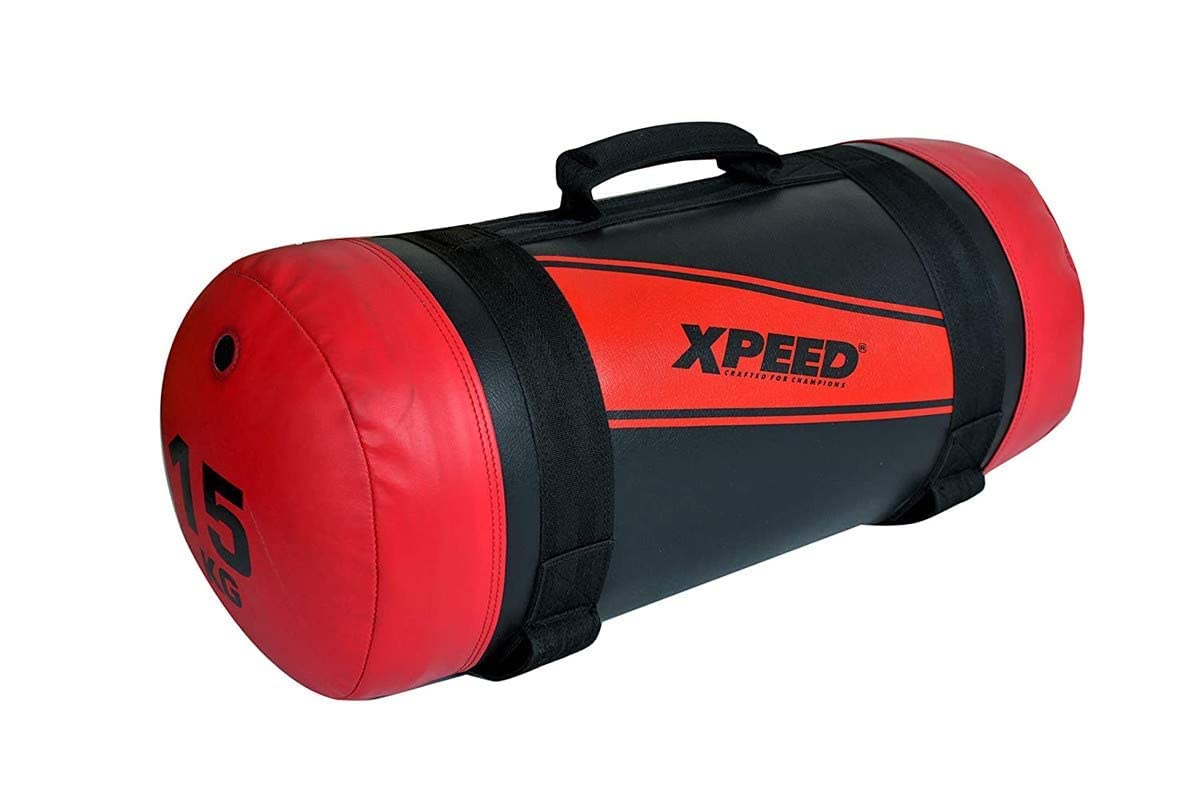 XPEED Sandbag Strength Training Core Bag Filled Core Bag Heavy Weight Bags Strength Bag Sandbag for Fitness (15 KG)