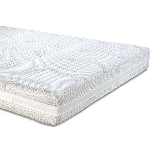 EVERGREENWEB Doppelbett Matratze 180x200 cm, Hohe 20 cm, Orthopädisch aus Memoryfoam und Waterfoam Doppelkomfort Sommer- und Winterseite, Abnehmbarer Bezug + Paar Kissen KOSTENLOS | DUAL Season – Bild 6