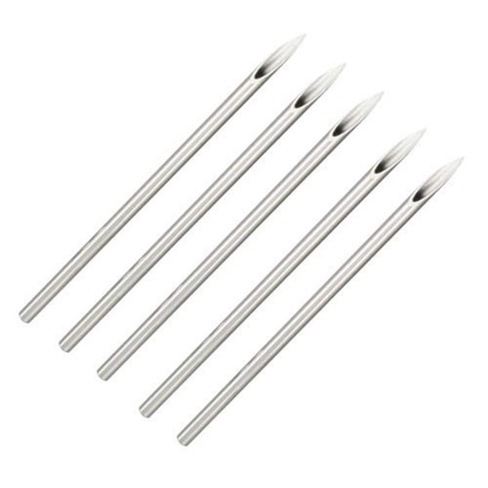 Body Piercing Needle, Quantity 5 Pieces, Thickness 15 Gauge