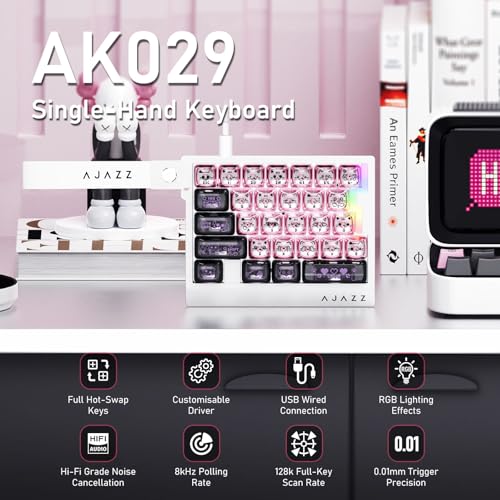 Teclado Gamer AK029 60% Conectividad USB miniatura 2
