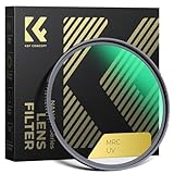 UV Filter 58mm, K&F CONCEPT MCUV Slim Lens Protection Filters Optical Glass 28-Layers Coating Waterproof Ultra Violet Ultraviolet (Nano-X Series)
