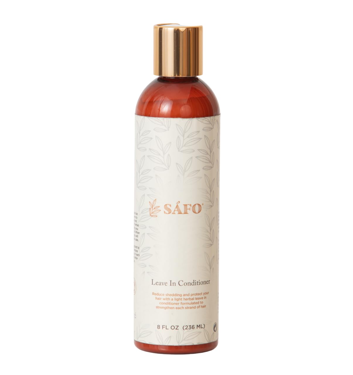 Safo Leave-In Conditioner - Natural Hair Conditioner with Honey, Babassu & Avocado Oil - Nourishing, Hydrating & Repairing Hair Treatment - Smooth & Shiny Formula - Women Hair Care & Styling - 8 Fl Oz