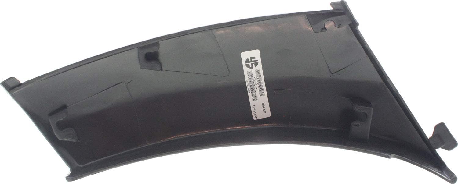 Garage-Pro Front Bumper End Compatible with Toyota Tundra 2004-2006 RH Cover Extension Plastic Type Double Cab