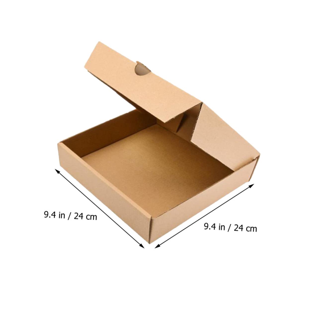DECHOUS Dickere Pizza Verpackung 9 Zoll aus Wellpappe 15 Stück