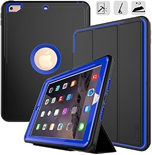 iPad 9.7 2017/2018 case - DUNNO Heavy Duty Full Body Rugged Protective Case
