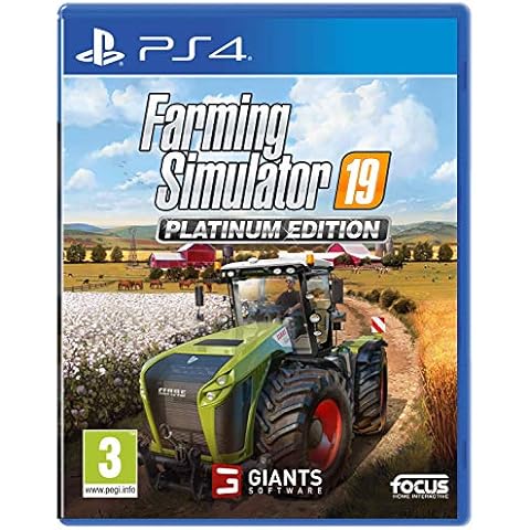 Farming Simulator 19 Platinum Edition for PS4 Cover