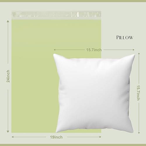 Miniatura 4 de Metronic Sobres grandes de polietileno de 19 x 24 pulgadas, 100 unidades, bolsas de envío fuertes y adherentes para ropa, bolsas impermeables para