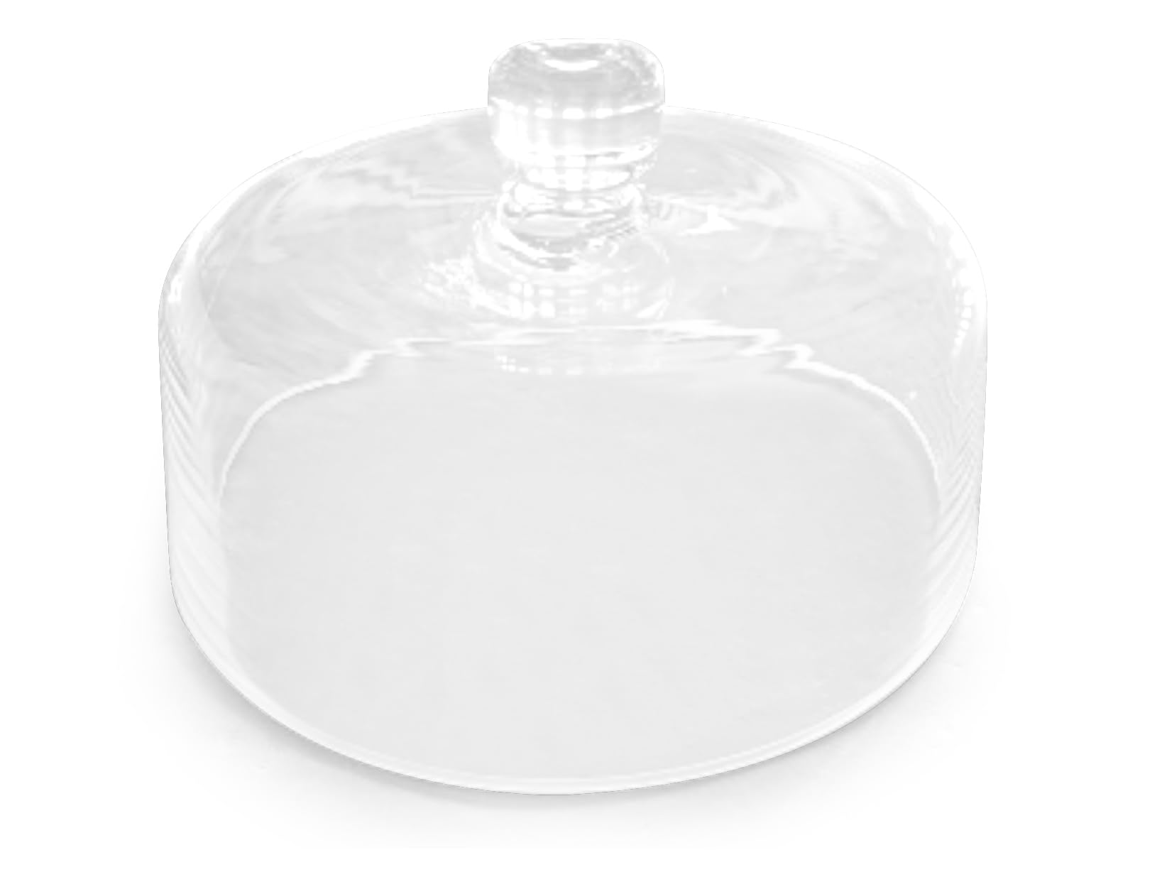 Collier dôme en verre cm27,5 H&h cloche de présentation à gâteau