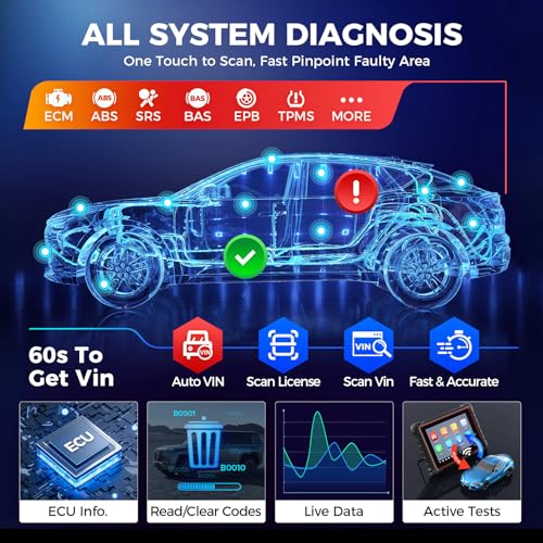 Autel Maxicom Mk900 Scanner: 2024 Same As Mk900Bt Mk900-Bt Obd Ii Tool thumb #4