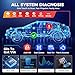 Autel Scanner MaxiCOM MK900: 2025 Same as MK900BT MK900-BT MX900 Bidirectional Diagnostic Tool, 8in Up of MK808S MK808BT Pro MX808S MK808Z, 3K+ Active Tests, 40+ Service, CAN-FD&DOIP, All System, FCA
