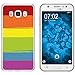 Produktbild PhoneNatic Case kompatibel mit Samsung Galaxy J5 (2016) J510 Silikon-Hülle Pride Regenbogen M6