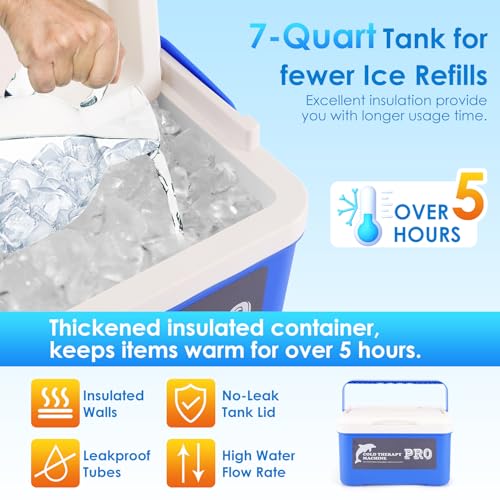 Coosola Cold Therapy Machine with Universal Pad for Hip - Image 5