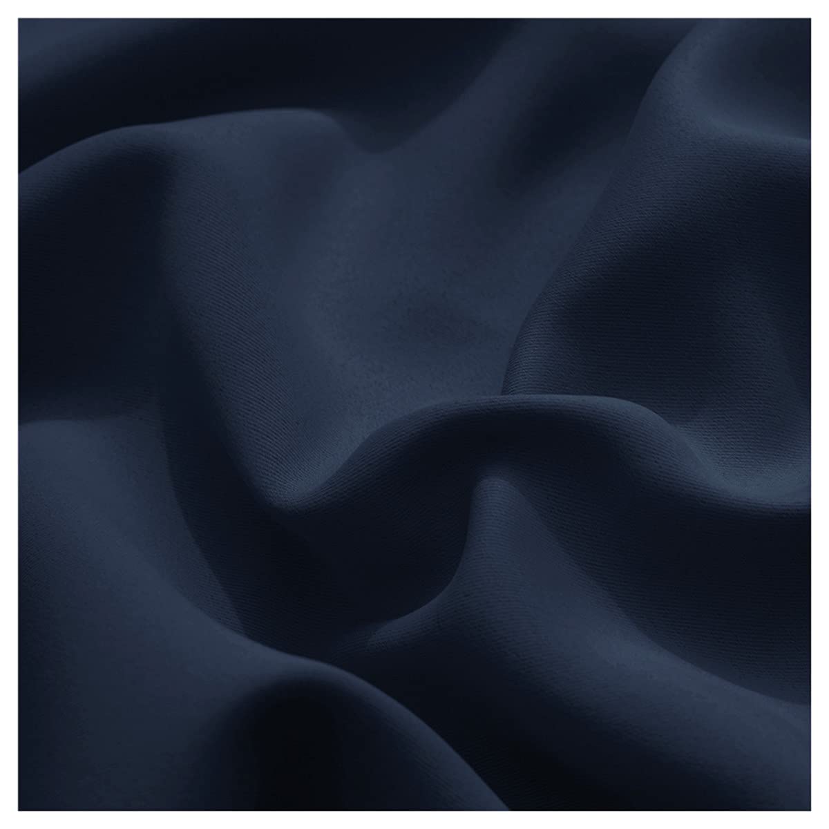 Wetterfest Outdoor Vorhang mit ösen, Wasserabweisende Vorhänge für Außen, Vorhang Blickdicht, Verdunkelungsvorhang, Sonnenschutz Gardinen, für Pergola, Terrassen, Pavillon Navy Blue-250×270 cm