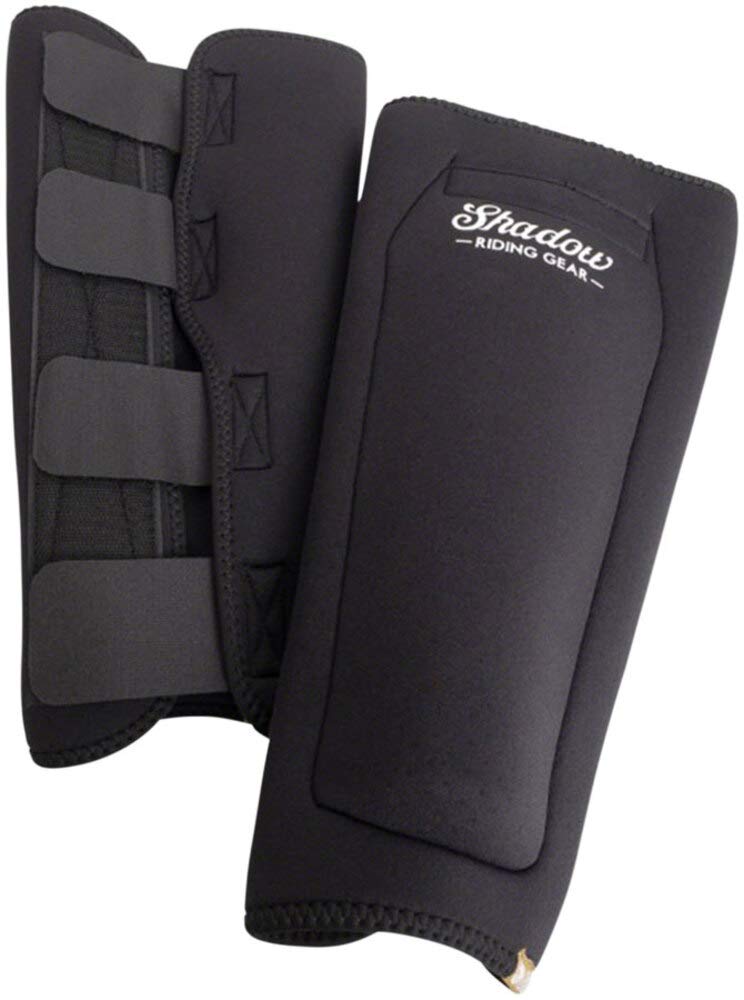 THE SHADOW CONSPIRACY Super Slim Shinners Durable Breathable Adjustable Flexible Soft Shin Guards with Integrated Hardshell