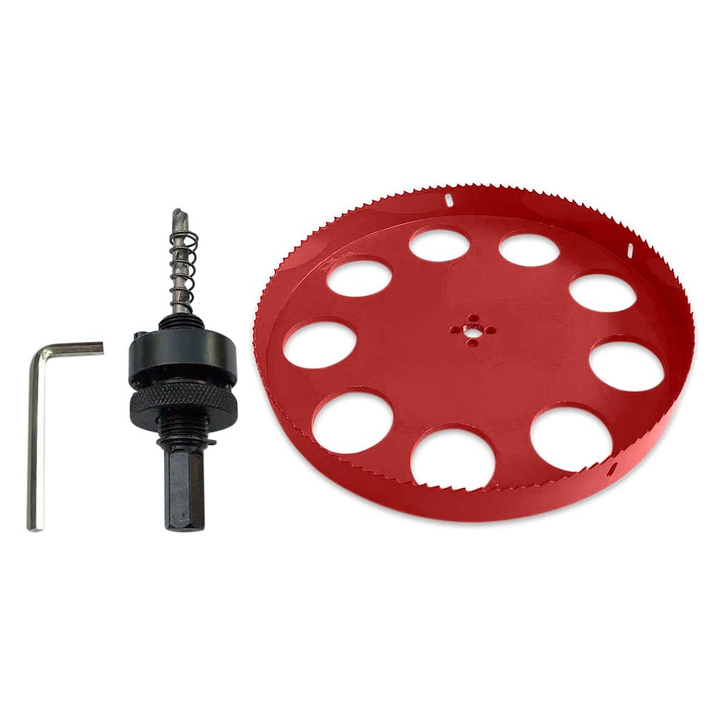 Scie cloche M42 bimétallique TUNEZ de 295 mm pour installations de ventilation