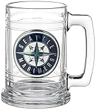 MLB Two Piece 15-Ounce Glass Tankard Set- Primary Logo