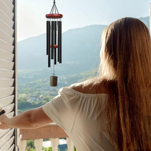 Carillon à vent de jardin rétro pour balcon et véranda relaxante - 3