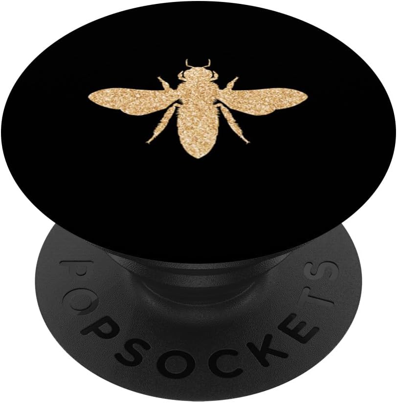HONEYBEE PopSockets PopGrip: Swappable Grip for Phones & Tablets PopSockets Adhesive PopGrip