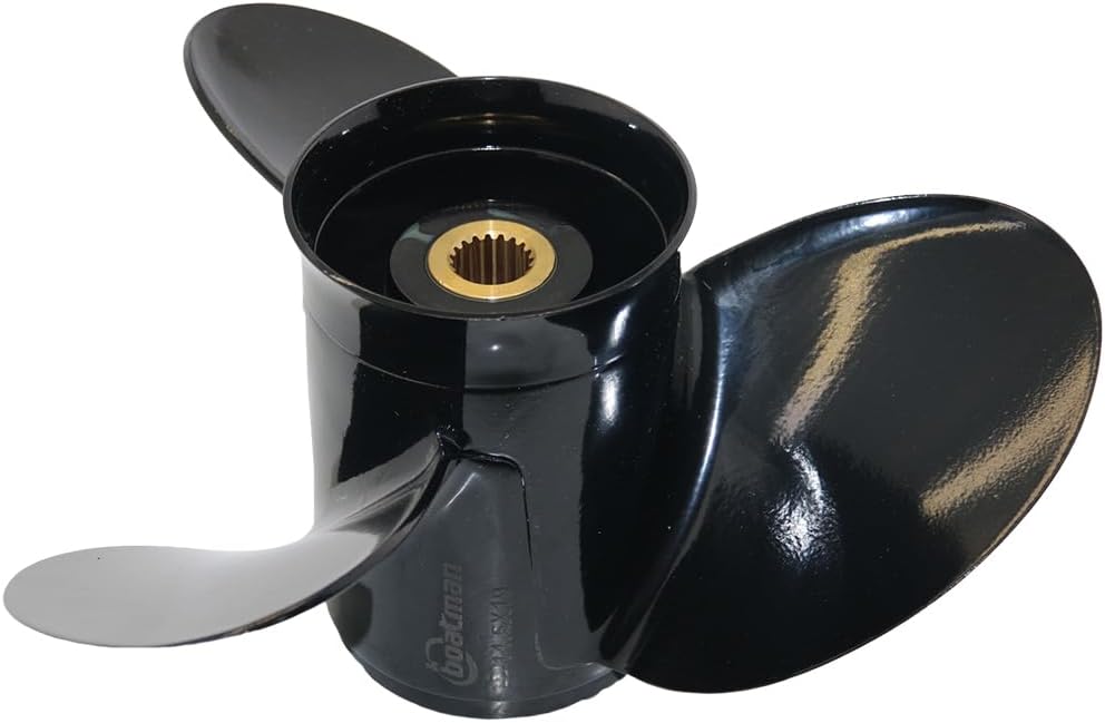 Boatman 14 1/2x19 Propeller OEM 3817468 fit Volvo Penta SX Drive All Models Engines 130-300HP,19 Spline Tooth,3 Blade,RH