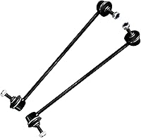 Vista 579 de Detroit Axle - 4 brazos de control de extremo delantero para Nissan Frontier Xterra 2000-2004 Brazos de control inferior y superior con rótulas