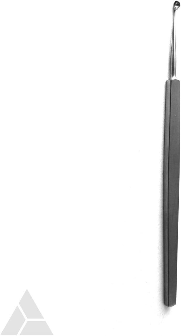 Meyerhoefer Chalazion Curette, Size 3, 2.5 mm Diameter, 12.5 cm Length (CHI-490)