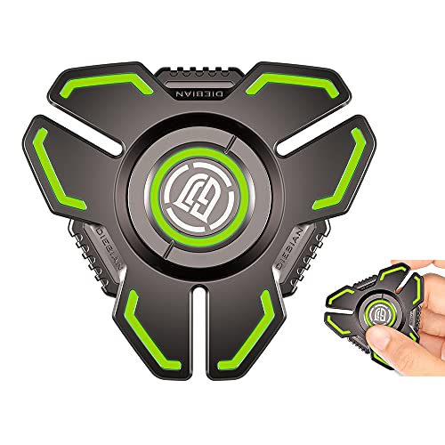 Fidget Spinners,Anxiety Toys Fidget Spinner for Adults and Kids,Stress Relief Reducer Figets Toy,Metal Finger Hand Spinner Toys with Luminous Light,Absorb Solar Light and Glow in Dark