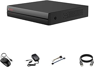 CP Plus 8CH 3K/5MP Hybrid AI DVR H.265 Pro+ [Smart Motion Detection (Human/Vehicle) + Audio Recording + 5 in 1 (IP/HDTVI/HDCVI/AHD/CVBS)], Supports 8CH HD + 4CH IP Cameras & HDMI Cable (New)