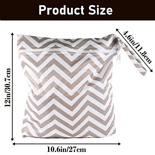 Hoydate Cloth Diaper Wet Dry Bags Waterproof Reusable With Zippered Pockets For Soiled Baby Items Yoga Gym Bag For Swimsuits Or Wet Clothes #TOP1
