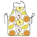 Drempad Tabliers Fruit Slices Deluxe Aprons Personalized Printing Kitchen Apron