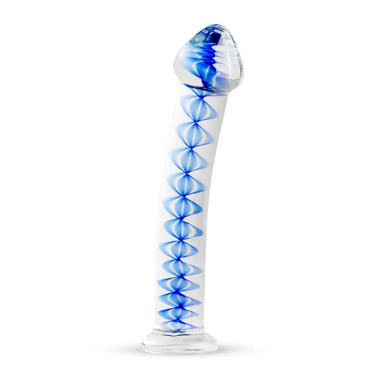 Gildo No. 4 Deluxe Real Dong Glass Penis Replica - Dildo Length: 6.85 inch, Diameter: 1.05-1.45 inch