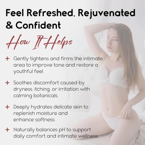 Image of Pharmlitalia Vag Tightening Gel for Intimate Hydration & Rejuvenation - Natural Tightening Support for Vag Health - Feminine Care Gel for Dryness, Firmness & Moisture Balance 12 Count