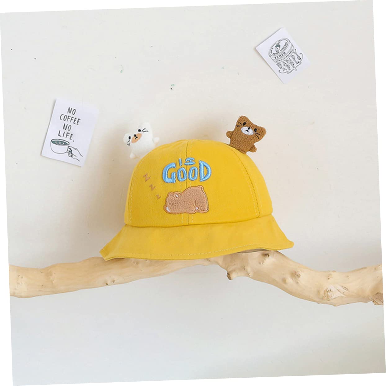 BESPORTBLE Sombrero de Sol de Dibujos Animados con Ancha Gorro Niñas Protección UV Actividades Aire y Camping