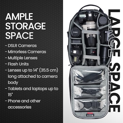 Mochila Tamrac Anvil 17 para Cámara DSLR Negra miniatura 6