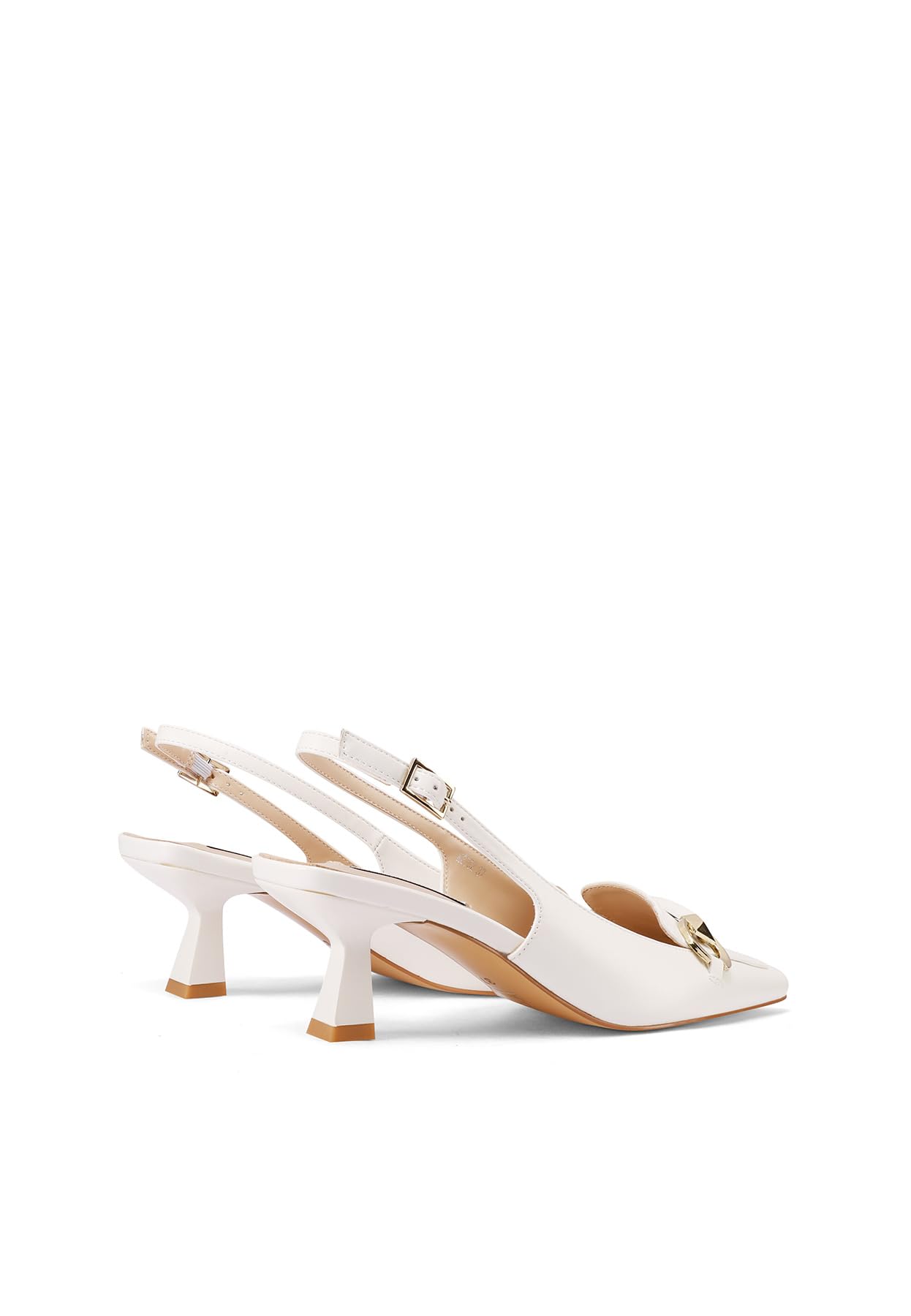 QUEEN HELENA Scarpe Eleganti con Tacco Basso Décolleté a Punta Chiusa Donna K3752