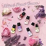 Floral Essential Oil Set, Premium Essential Oils for Diffusers for Home, Includes Lilac, Freesia, Jasmine, Cherry Blossom, Rose and Lavender Candle Scents for Candle Making, DIY Soaps,Cleaning - Image 2