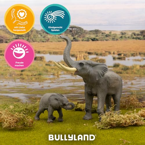 Éléphant africain Bullyland figurine éducative contre l'ennui