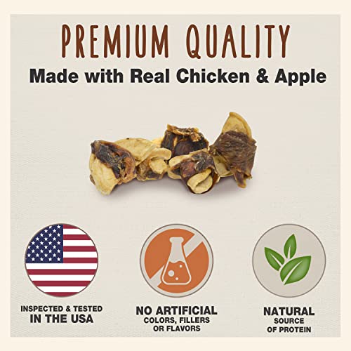 Cadet Gourmet Chicken & Apple Wrapped Dog Treats Wraps Chicken & Apple 28 oz. - Image 2