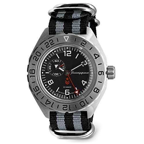 Montre de plongée Vostok K-65, l'alliée GMT du bureau à la mer