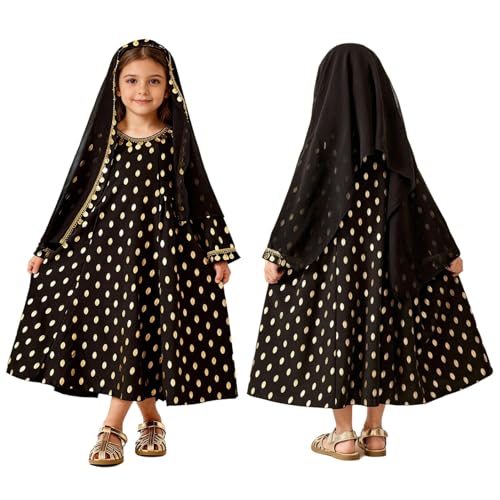 Robe orientale fille manches longues : fini l'inconfort pendant les mariages