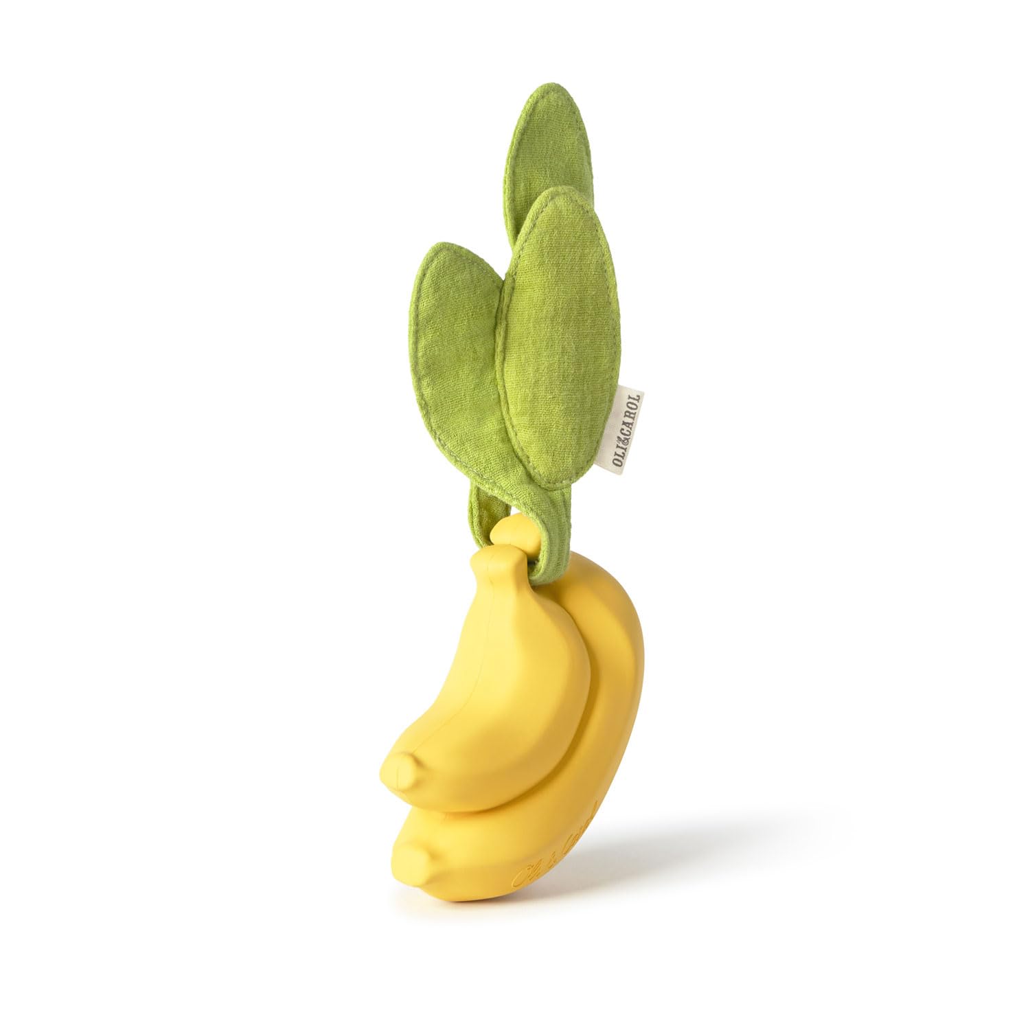 Oli & Carol - Boîte à Sucette en caoutchouc naturel - Cadeau pour parents et bébés - Ana Banana