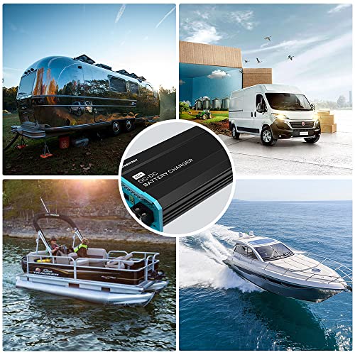 Renogy 60A DC-DC Battery Charger 12V for Lithium/AGM/Gel, for RVs & Boats | 750W output, 3-stage smart charging, overvoltage/short circuit/overtemperature protection, smart alternator ready - image 6