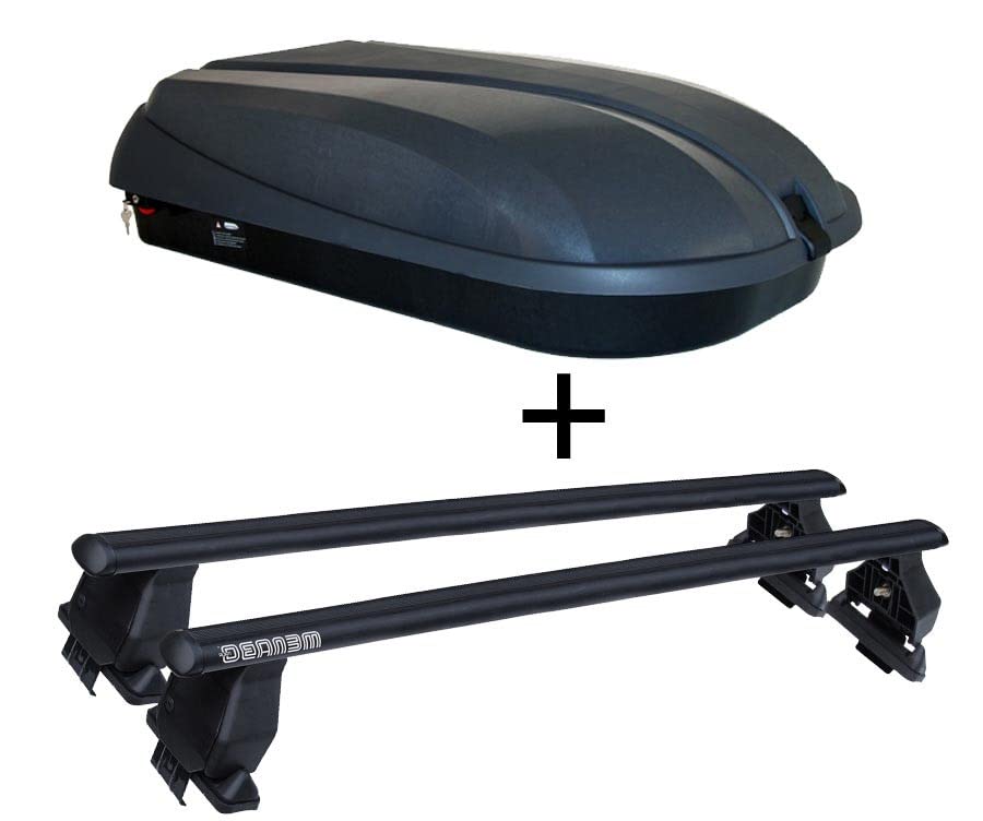 BARRE PORTATUTTO COMPATIBILE CON GIULIETTA DAL 2010 IN POI 5P NO RAILS PIU BOX 320LT