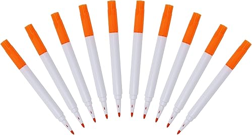 10 rotuladores de tiza líquida sin polvo borrables color blanco a base de agua no tóxico borrado en húmedo punta fina escritura a mano suministros