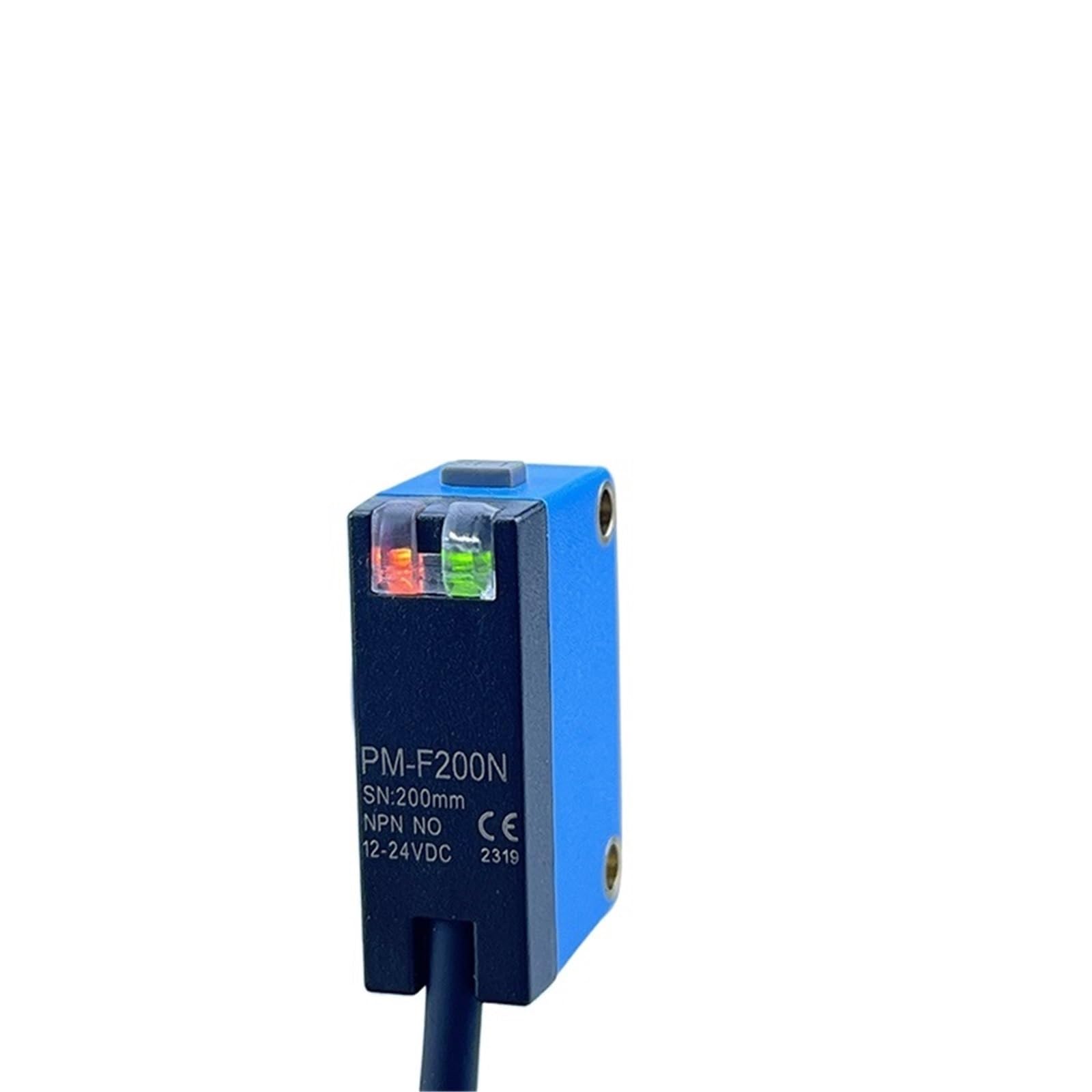1PCS High-frequency Speed Color Sensor Detection Range Of 200mm Anti-jitter Identification Of Small Color Spots PM-F200N