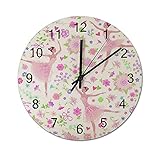 ① 【3 Größe】 Diese einzigartige Uhr misst drei Größen zur Auswahl: Größe S-9,8 Zoll (25 cm), Größe M-11,8 Zoll (30 cm), Größe L-13,4 Zoll (34 cm).